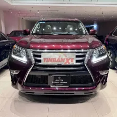 Lexus GX 460 model 2016 màu đỏ mận chín