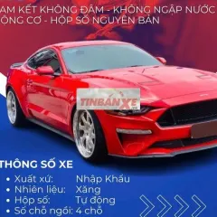 Ford Mustang EcoBoost Fastback 2018 đk 2019