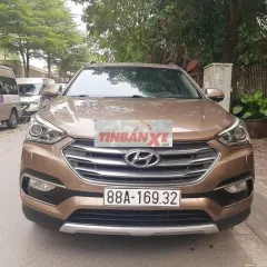 Hyundai Santafe 2017 2.4AWD Nâu