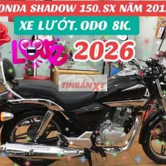 Honda Shadow 150.sx2013.odo 8k.đầu nồi,máy móc zin