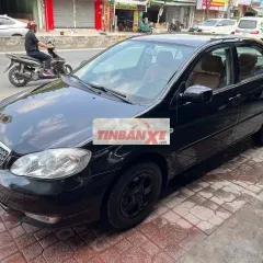 Toyota Altis 2003 Số sàn màu đen siêu cọp