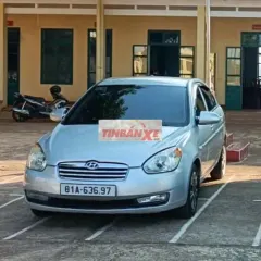 Hyundai Verna 2008 Bạc 247.000km