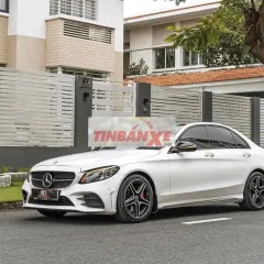 C300_AMG facelift 2021 màu trắng/ nt nâu siêu đẹp