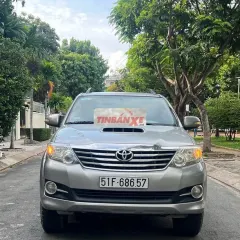Toyota Fortuner 2016 Số sàn Bạc
