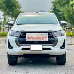 Toyota Hilux 2.4E 2021 Trắng 40000 km