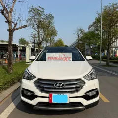 Hyundai Santa Fe 2017 Full dầu 4.4 10 vạn km Trắng