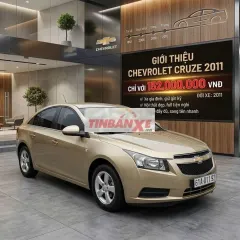 Chevrolet Cruze 2011 Vàng cát