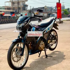 Suzuki Raider FI Đen, Xanh, Trắng