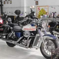 Honda Shadow 400 2008 Xanh trắng