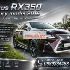 Lexus RX350 2016 Nâu 60000 km