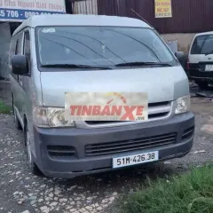 Ô tô tải van Toyota Hiace 6 chỗ 2006 máy xăng