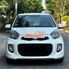 Kia Morning model 2017 số sàn màu trắng