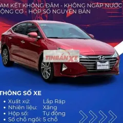 Hyundai Elantra 2.0GAT Sản xuất: 2021 đi 20.000 KM