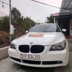 BMW 525i đk 2007 Trắng Tự động