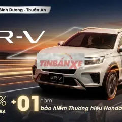 Honda BR-V Khuyến Mãi Tháng 6. Hỗ Trợ Góp 90% ✅