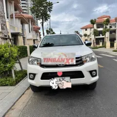 Toyota Hi Lux 2.4 E 2017 Tự động Trắng 70.000km