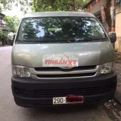 Toyota Hiace 2008 3 chỗ máy dầu