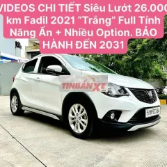 ✅Fadil 26.000 km. rất nhiều option. bảo hành 2031