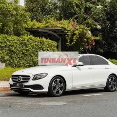 Mercedes E250 facelift 2018 Trắng/ nt nâu giá tốt