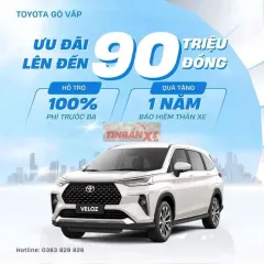 Toyota Veloz -Hỗ Trợ 100% LPTB - Trả Trước 0 Đồng