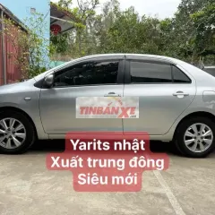 Toyota Yaris Bạc Nhật Bản Xăng