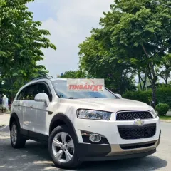 Chevrolet Captiva Sporty 2013 Trắng 7 chỗ