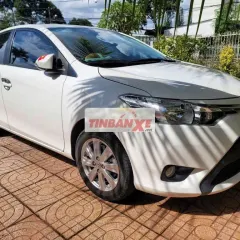 Toyota Vios 1.5MT 2017 Số sàn Trắng 56000km