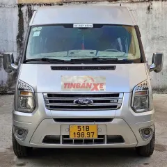 Ford Transit Mid 2016 Số sàn 16 chỗ Bạc