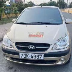 Hyundai Getz 2010 Vàng cát 79707 km