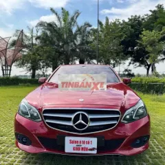 Mercedes-Benz E200 2015 Số điện tử Đỏ