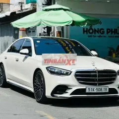 Mercedes-Benz S500L CBU 2020 Trắng Xăng lai điện