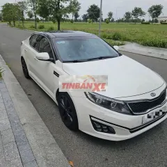 Kia Optima 2014 2.0AT 91000 km Trắng