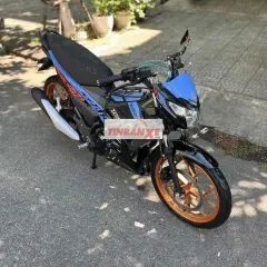 Suzuki Raider Đen, Xanh, Cam