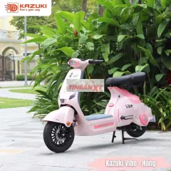 Xe máy điện Kazuki Vibe màu Hồng