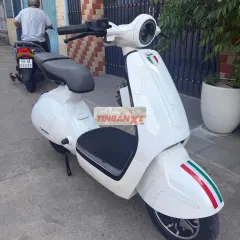 Xe điện Vespa V3-946 Trắng ODO 100km LƯỚT 99%