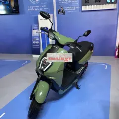 Xe điện Honda Icon E Xanh rêu