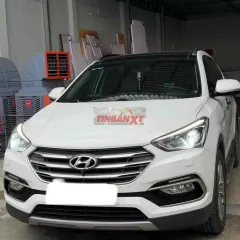 Hyundai Santafe Cao Cấp 2 cầu Trắng 80.000 km