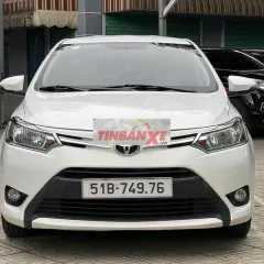Toyota Vios E CVT 2017 Số tự động Trắng