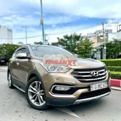 Hyundai Santafe 2019 2.2 CDI Full Dầu Nâu 7 chỗ