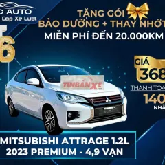 Mitsubishi Attrage 2023 Premium 1.2 CVT - 4,8 vạn