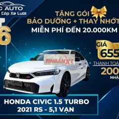 Honda Civic 1.5 Turbo RS 2021 Trắng 51000 km