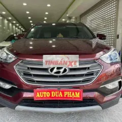 Hyundai Santafe 2018 Full cao cấp 100.000 km Đỏ
