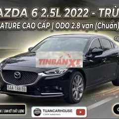 🔴 Mazda 6 2.5L Signature 2022 Đen 28.000 km
