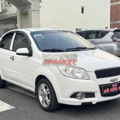Chevrolet AVEO 2018 Trắng Số sàn 158t rẻ dễ dùng