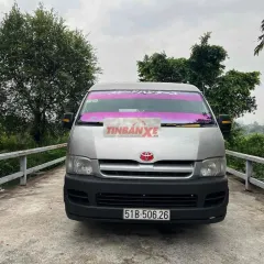 Xe tải van Toyota 6 chỗ 850kg máy dầu 2005