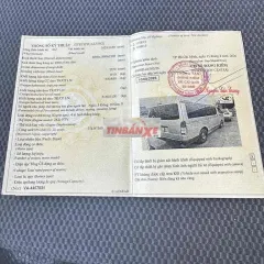 Toyota Hiace 2011 16 chỗ hạ tải 6 chỗ