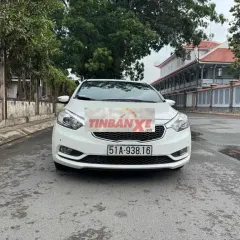 chính chủ Kia K3 2014 Trắng 91000 km