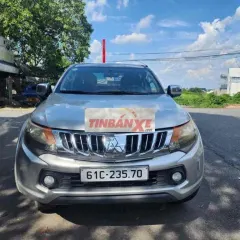 Mitsubishi Triton 2016 1 cầu Số sàn Bạc