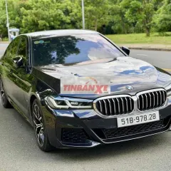 BMW 520i M-Sport 2021 8600 km Đen