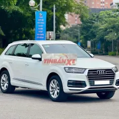 Audi Q7 SUV 7 chỗ Trắng 78000 zin 2018 1 chủ